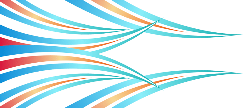 abstract blue and red gradient curves sticker for car wrap livery background transparent png