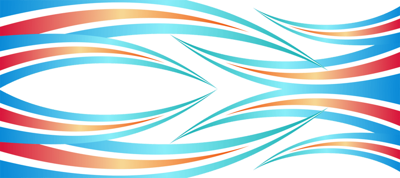 abstract blue curves vinyl sticker for car wrap livery background transparent png