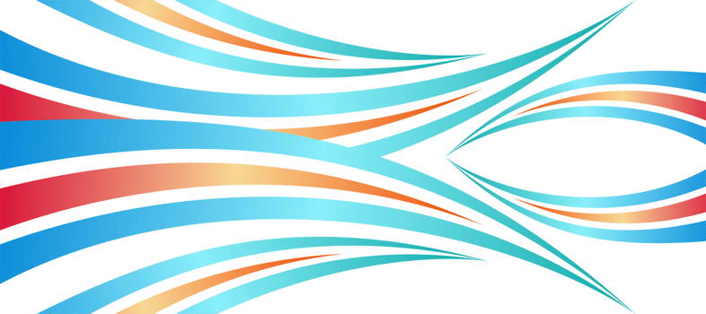 abstract blue gradient curves sticker for car wrap livery background transparent png