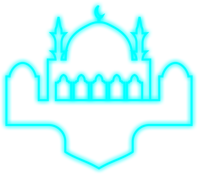 Islamic Neon Mosque png