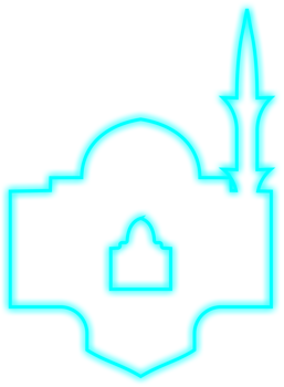Islamic Neon Mosque png