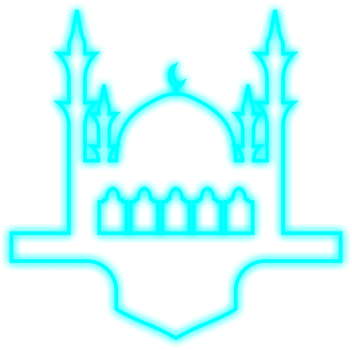 Islamic Neon Mosque png
