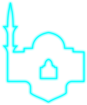 Islamic Neon Mosque png