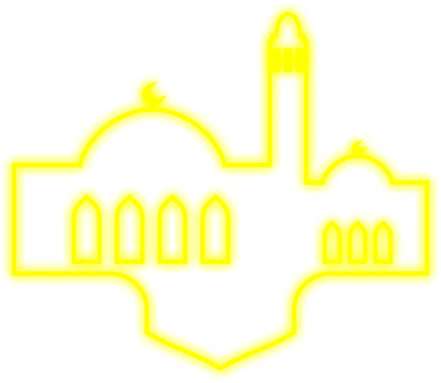 Islamic Neon Mosque png