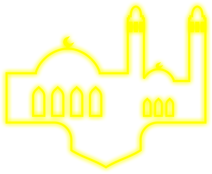 Islamic Neon Mosque png