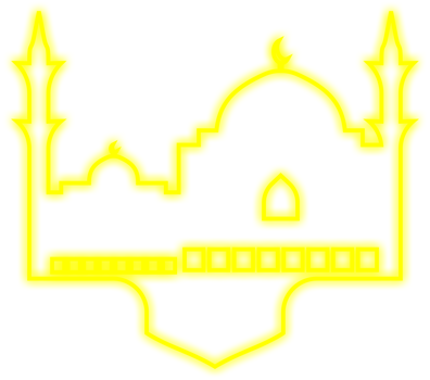 Islamic Neon Mosque png