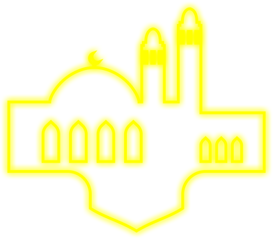 Islamic Neon Mosque png