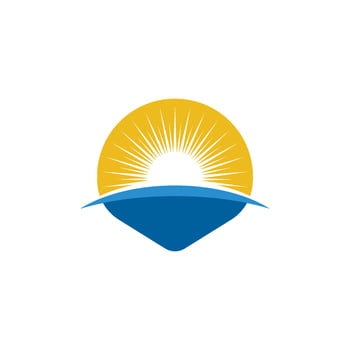 Shell vector icon illustration
