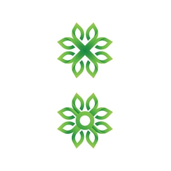 Green Tree leaf ecology nature element vector