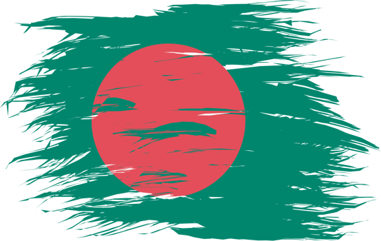 BANGLADESH FLAG ABSTRACT SHAPE png