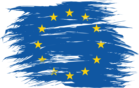 EUROPEAN UNION FLAG ABSTRACT SHAPE png