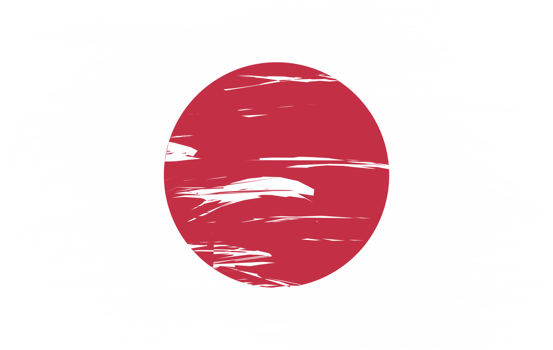 JAPAN FLAG ABSTRACT SHAPE png