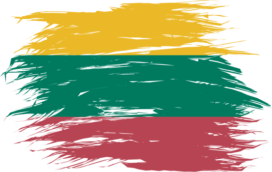 LITHUANIA FLAG ABSTRACT SHAPE png