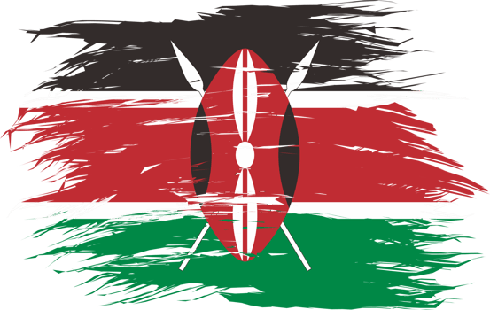 KENYA FLAG ABSTRACT SHAPE png
