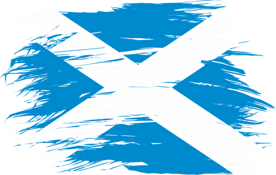SCOTLAND FLAG ABSTRACT SHAPE png
