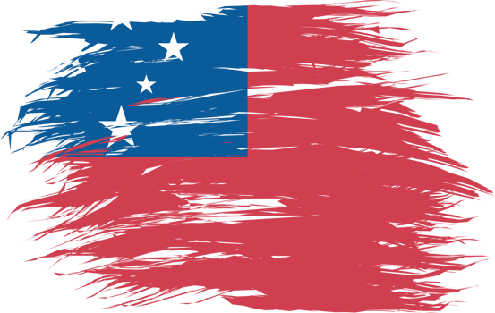 SAMOA FLAG ABSTRACT SHAPE png