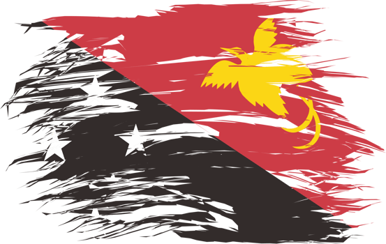 PAPUA NEW GUINEA FLAG ABSTRACT SHAPE png