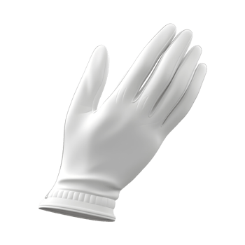 AI generated Rubber Gloves on Transparent background - Ai Generated png