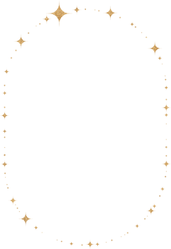 Gold Glitter Oval Frame png