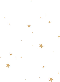 Gold Glitter Constellation png