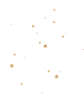 Gold Glitter Constellation png