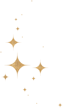 Gold Glitter Constellation png