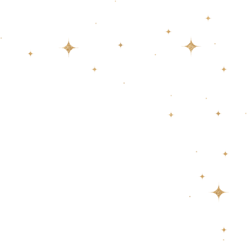 Gold Glitter Constellation png
