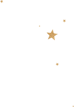 Gold Glitter Constellation png