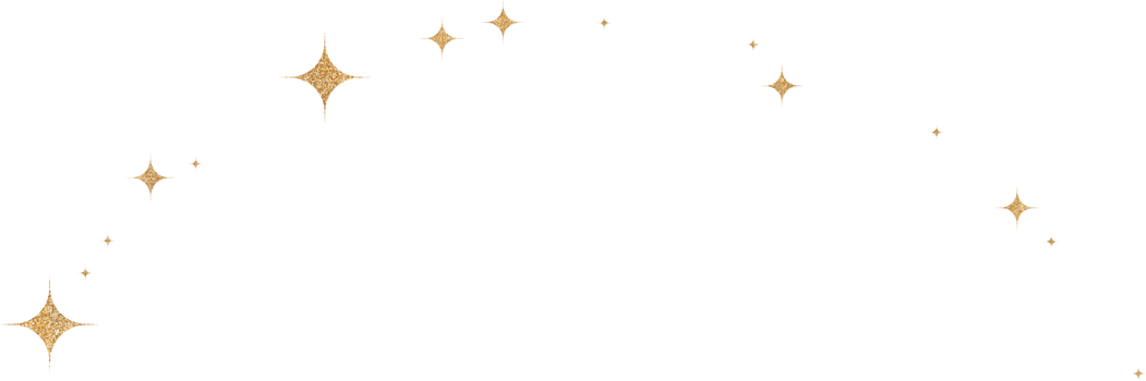 Gold Glitter Constellation png