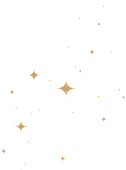 Gold Glitter Constellation png