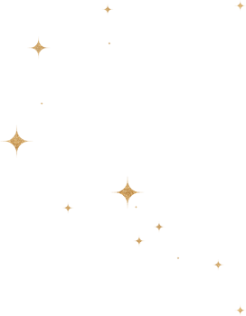Gold Glitter Constellation png