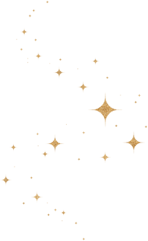 Gold Glitter Constellation png