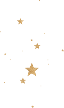 Gold Glitter Constellation png