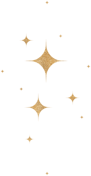 Gold Glitter Constellation png