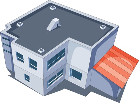 Godown vector illustration