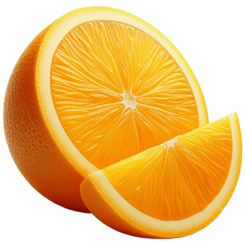 Fresh and sweet orange fruit png
