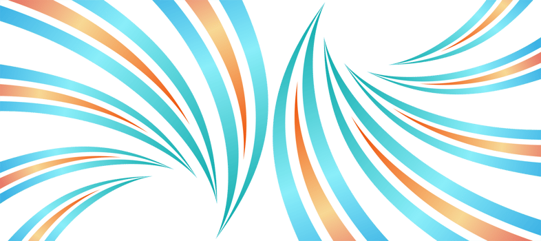 abstract blue wave  twirl spiral background template transparent png