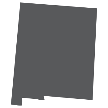 New Mexico state map. Map of the U.S. state of New Mexico. png