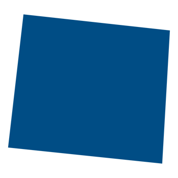 Wyoming state map. Map of the U.S. state of Wyoming. png