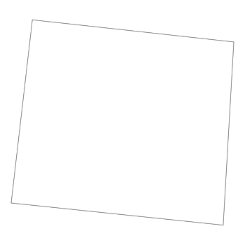 Wyoming state map. Map of the U.S. state of Wyoming. png