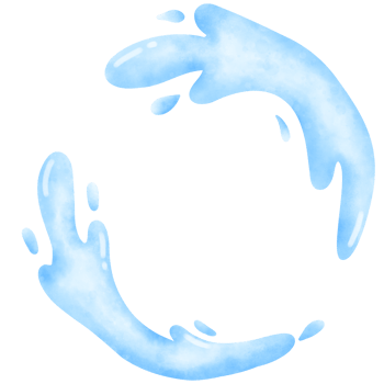 water splashing, water drop, watercolor png