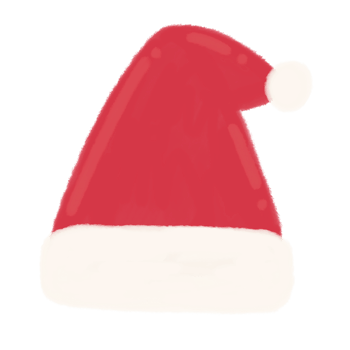 Christmas Santa Claus Hat Cartoon illustration For Christmas Festival png