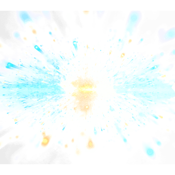 AI generated Fireworks effect isolated png