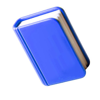 Book icon 3d render, accessories for learning. Signs of education, nobility, development. Cute plasticine style png