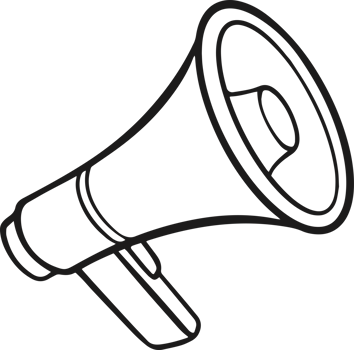 megaphone message illustration png