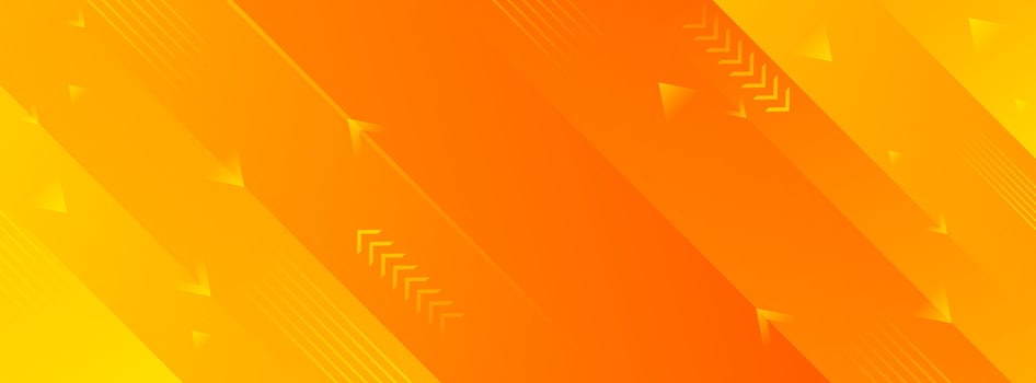 Banner background abstract .Colorful. Orange and yellow gradation. Element memphis. Trendy vector