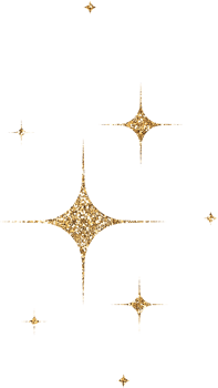 Gold Glitter Stars png