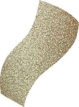 Gold Festive Glitter Confetti png