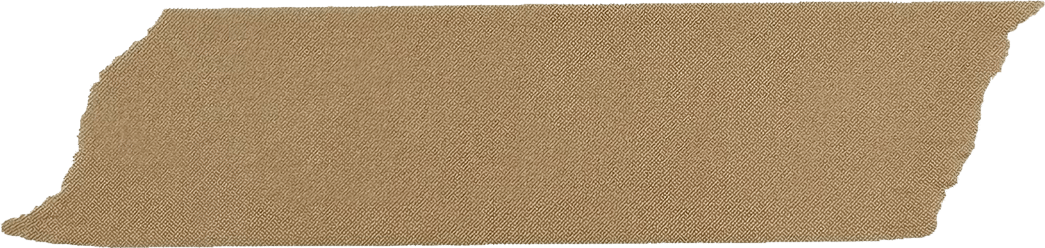 Orange Torn Tape png