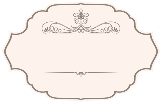 Vintage label of vintage decorative badge menu illustration. png